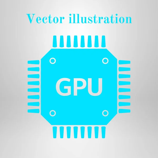 Ícone Placa Circuito Esquema Tecnologia Símbolo Quadrado Estilo Design Plano — Vetor de Stock