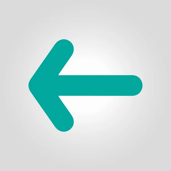 Arrow Icon Pointer Direction Land Navigation — Stock Vector
