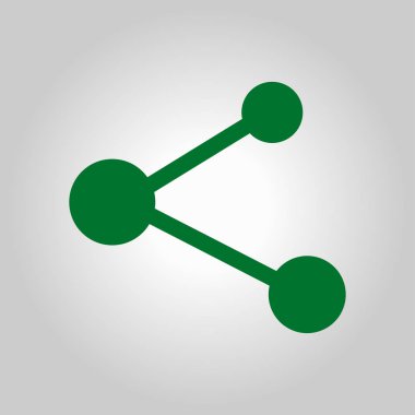 Pay işareti kutsal kişilerin resmi. Düz tasarım stili vektör.