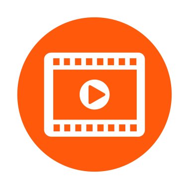 basit video kutsal kişilerin resmi, vektör çizim