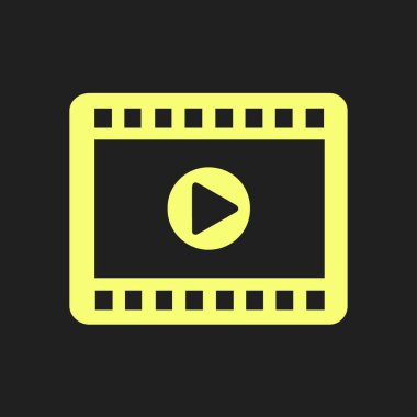 basit video kutsal kişilerin resmi, vektör çizim