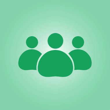 Takım iş simgesi. Ofis çalışanları ve iş takım.