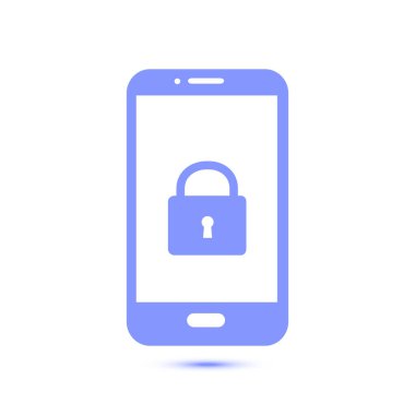 Internet güvenlik kavramı simgesi. Kimlik ve koruma simgesi.