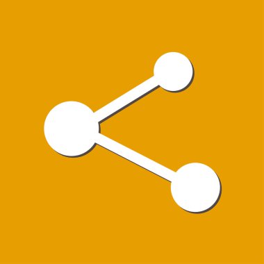 Pay işareti kutsal kişilerin resmi. Düz tasarım stili vektör.