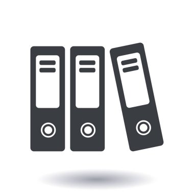 Evrak ve belgeler Office klasörler. Arşiv klasör simgesi. 