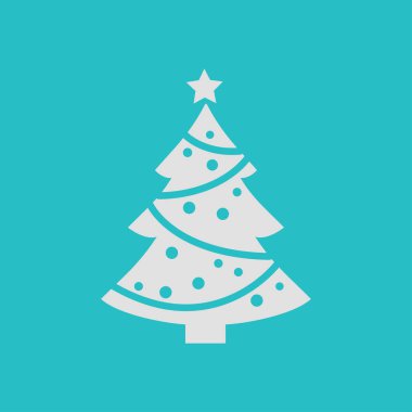 Yeni Yıl dekorasyon soyut renk vektör illüstrasyon