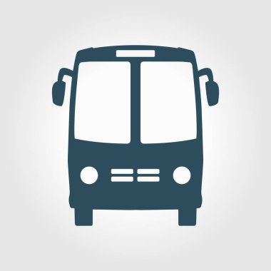 Otobüs simgesi. Lokomotif sembolü. Uluslararası Turizm trafik. Rahat Araçlar.