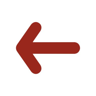 Ok simgesi. Kara navigasyonu için işaretçi yönünü.