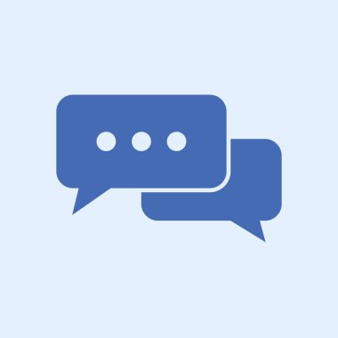 İletişim vektör çizim simgesi. Düz tasarım stili.