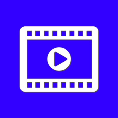 basit video kutsal kişilerin resmi, vektör çizim