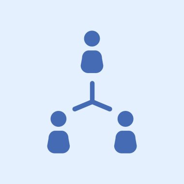 İletişim kavramı, vektör çizim basit simgesi