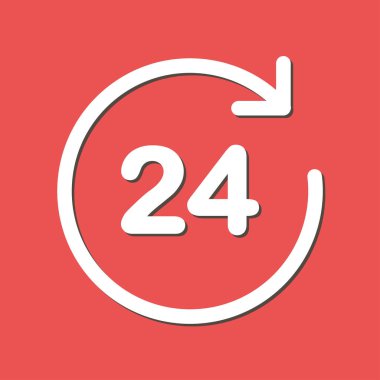 Saat saat etrafında bir gün simgesini açın..