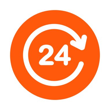 Saat saat etrafında bir gün simgesini açın..