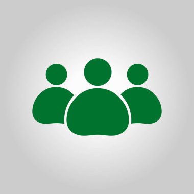 Takım iş simgesi. Ofis çalışanları ve iş takım.