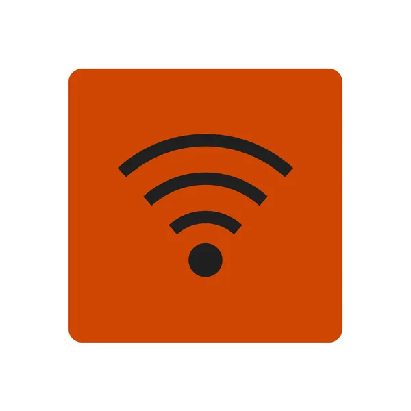 Wifi Symbol Vektorsymbol Für Drahtlose Netzwerke Flacher Designstil — Stockvektor