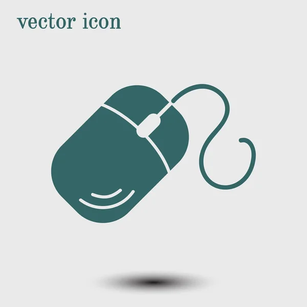 Símbolo Icono Ratón Ordenador — Vector de stock