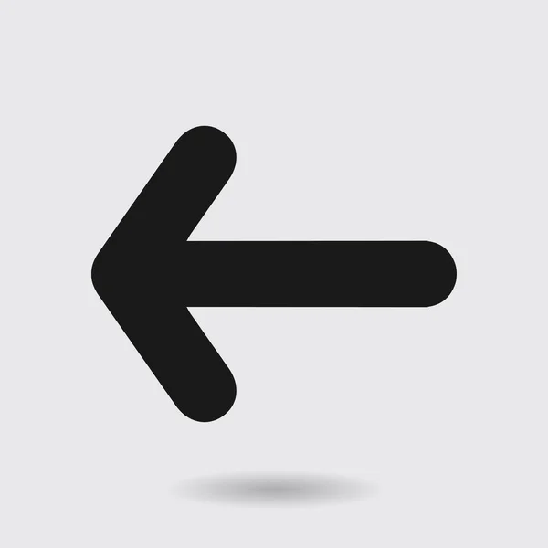 Rerow Icon Направление Движения Суше — стоковый вектор