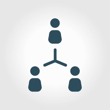 İletişim kavramı, vektör çizim basit simgesi