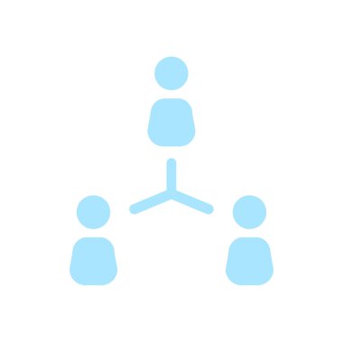 İletişim konsepti. Sosyal ağ tek simgesi. Küresel teknoloji İş dünyasındaki sosyal bağlantılar ağı.