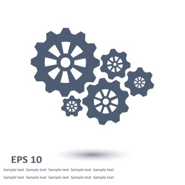 Simge vites. Dişli simgesini