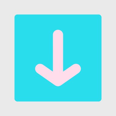 Ok simgesi. Kara navigasyonu için işaretçi yönünü.