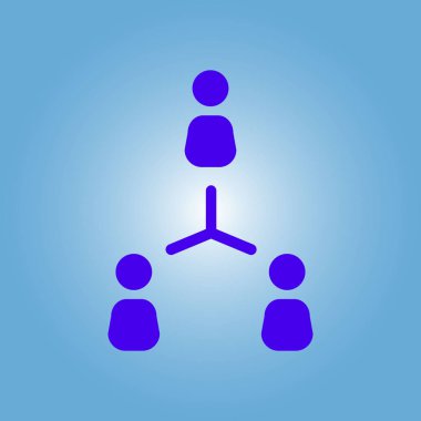 İletişim kavramı, vektör çizim basit simgesi