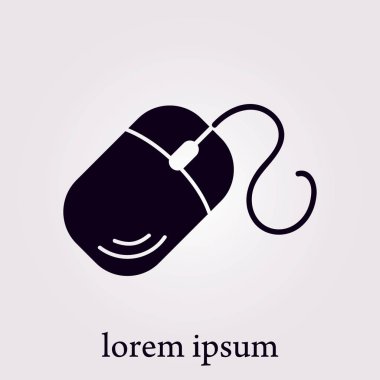 bilgisayar fare simgesi simgesi.