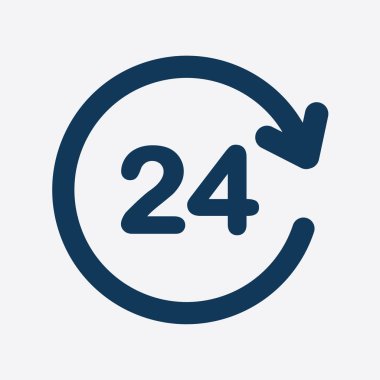 Saat saat etrafında bir gün simgesini açın..