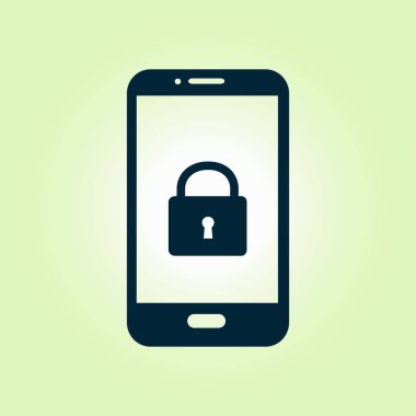 Internet güvenlik kavramı simgesi. Kimlik ve koruma simgesi.