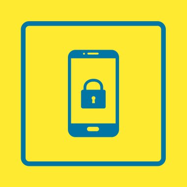 Internet güvenlik kavramı simgesi. Kimlik ve koruma simgesi.