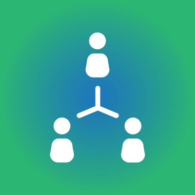 İletişim kavramı, vektör çizim basit simgesi