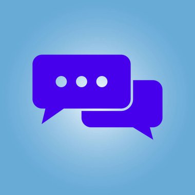 İletişim vektör çizim simgesi. Düz tasarım stili.