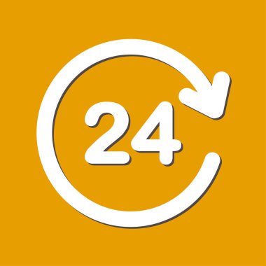 Saat saat etrafında bir gün simgesini açın..