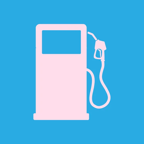 Icono Simple Boquilla Bomba Gasolina Ilustración Del Vector — Vector de stock