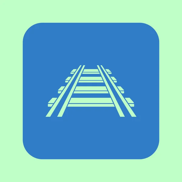 铁路图标 列车标志 轨道路符号 — 图库矢量图片
