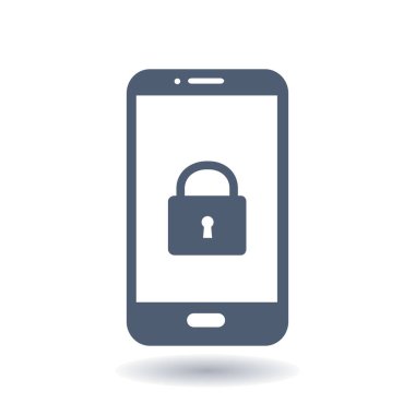 Internet güvenlik kavramı simgesi. Kimlik ve koruma simgesi.