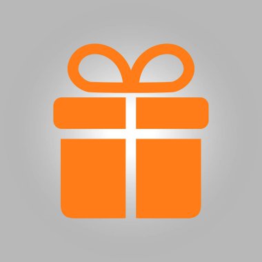 Hediye kutusu simgesi. Hediye - kişisel bir teklif. Hediye paketleri.