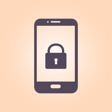 Internet güvenlik kavramı simgesi. Kimlik ve koruma simgesi.