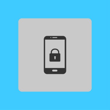 Internet güvenlik kavramı simgesi. Kimlik ve koruma simgesi.