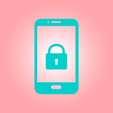 Internet güvenlik kavramı simgesi. Kimlik ve koruma simgesi.