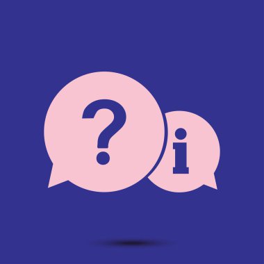 Bilgi değişimi Tema simgesi, toplama ve bilgi analiz. Düz tasarım stili. Vektör.