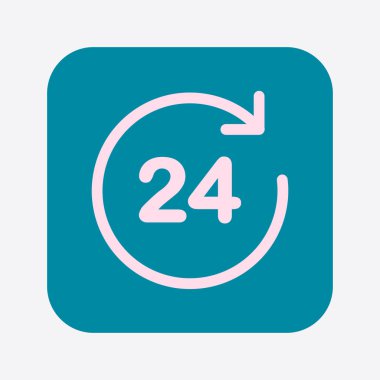 Saat saat etrafında bir gün simgesini açın..