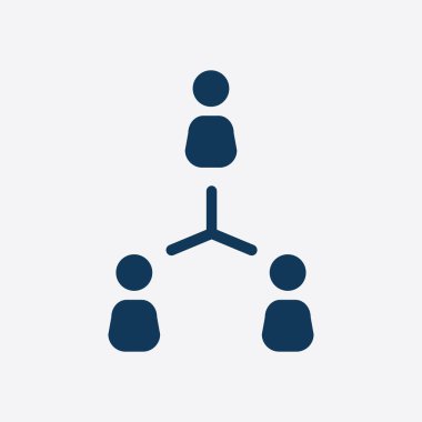 İletişim kavramı, vektör çizim basit simgesi