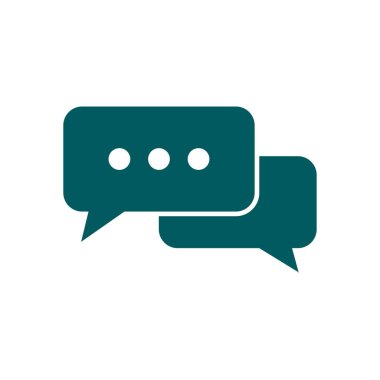 İletişim vektör çizim simgesi. Düz tasarım stili.