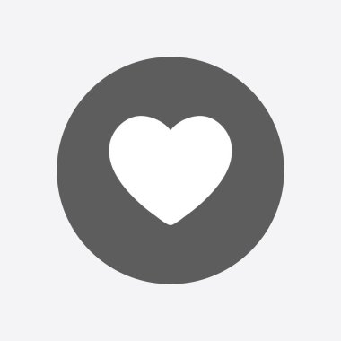 Sevgililer kalp simgesi. Aşk işareti. İçerik derecelendirme geliştirmek.