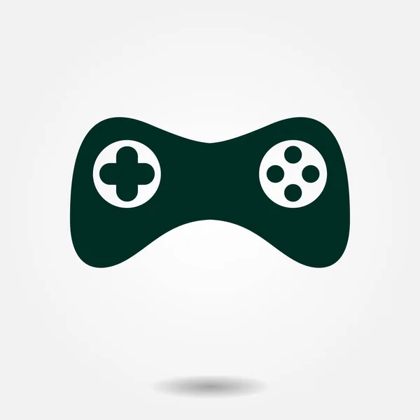Εικονίδιο Gamepad Διάνυσμα Επίπεδη Σχεδίαση Στυλ Joypad Σύμβολο — Διανυσματικό Αρχείο