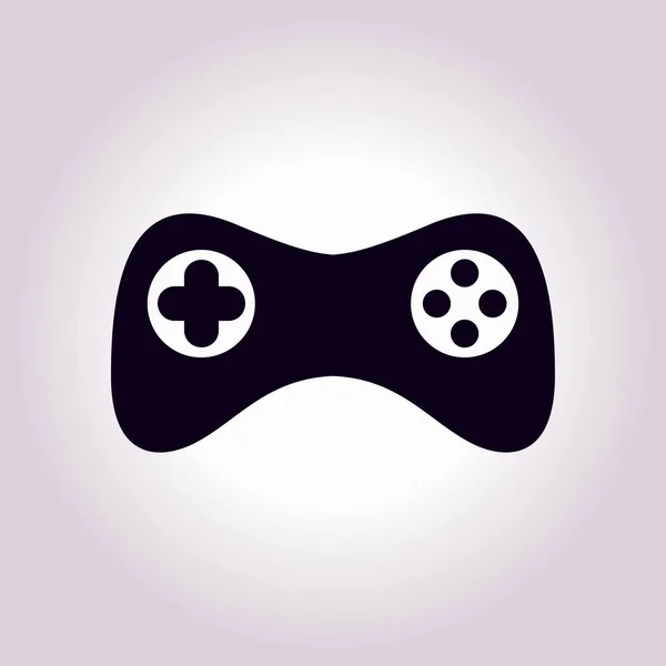 ゲームパッド アイコン ベクトル フラットなデザイン スタイル ジョイパッドのシンボル — ストックベクタ
