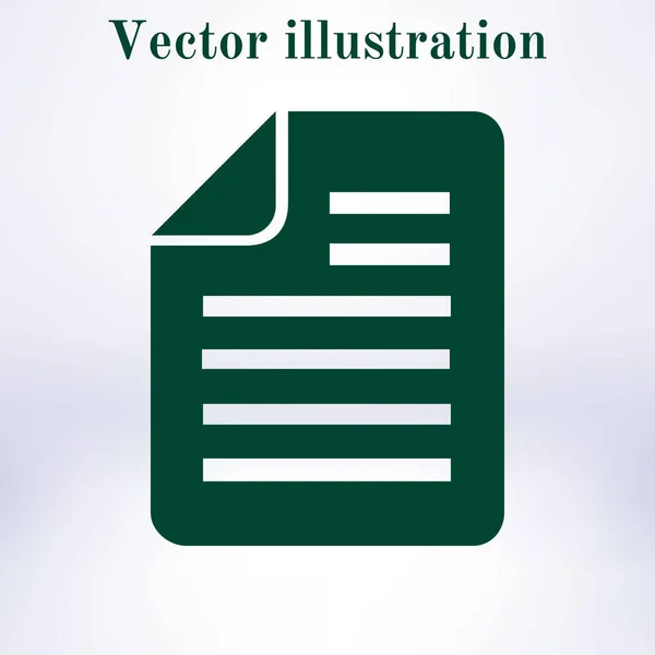 Documento Con Icono Añadir Papel Adjuntar Página — Vector de stock