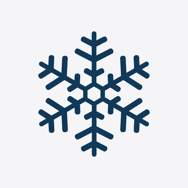 Icono Del Copo Nieve Decoración Año Nuevo Todo Para Celebrar — Vector de stock