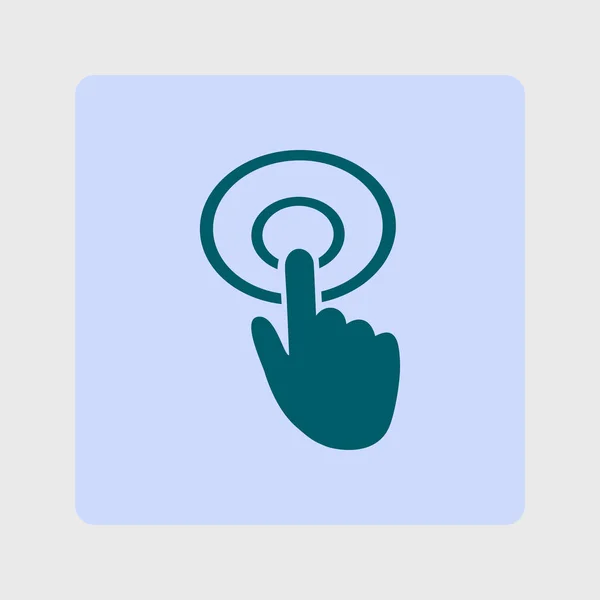 Hand Cursor Sign Icon Hand Pointer Symbol Modern Website Navigation — Stock Vector
